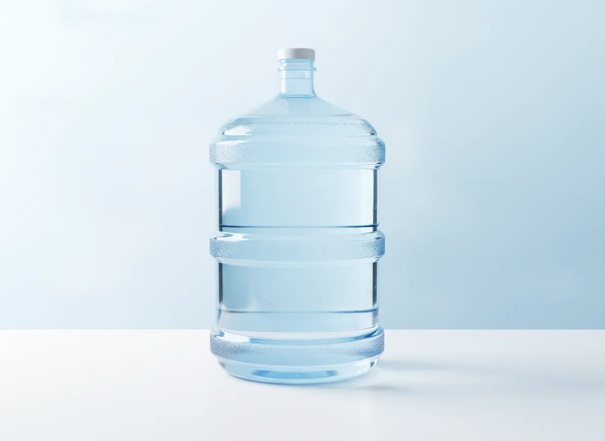 Bidón grande de agua purificada