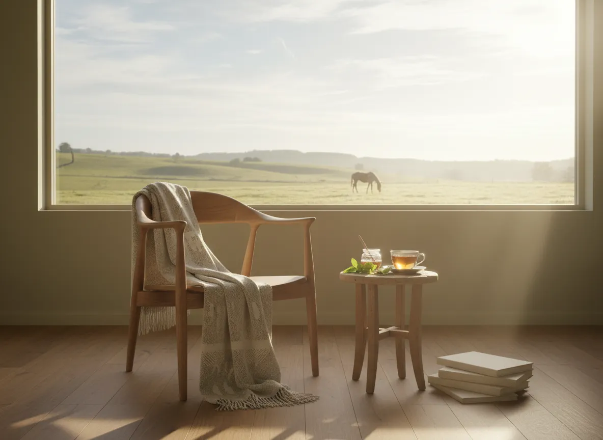 Warm, nature-rooted setting reflecting Country Root Healing