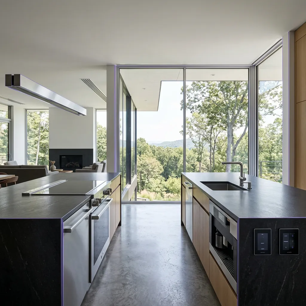 Architectural interior showcasing precision environmental systems and Carico authorized dealer craftsmanship