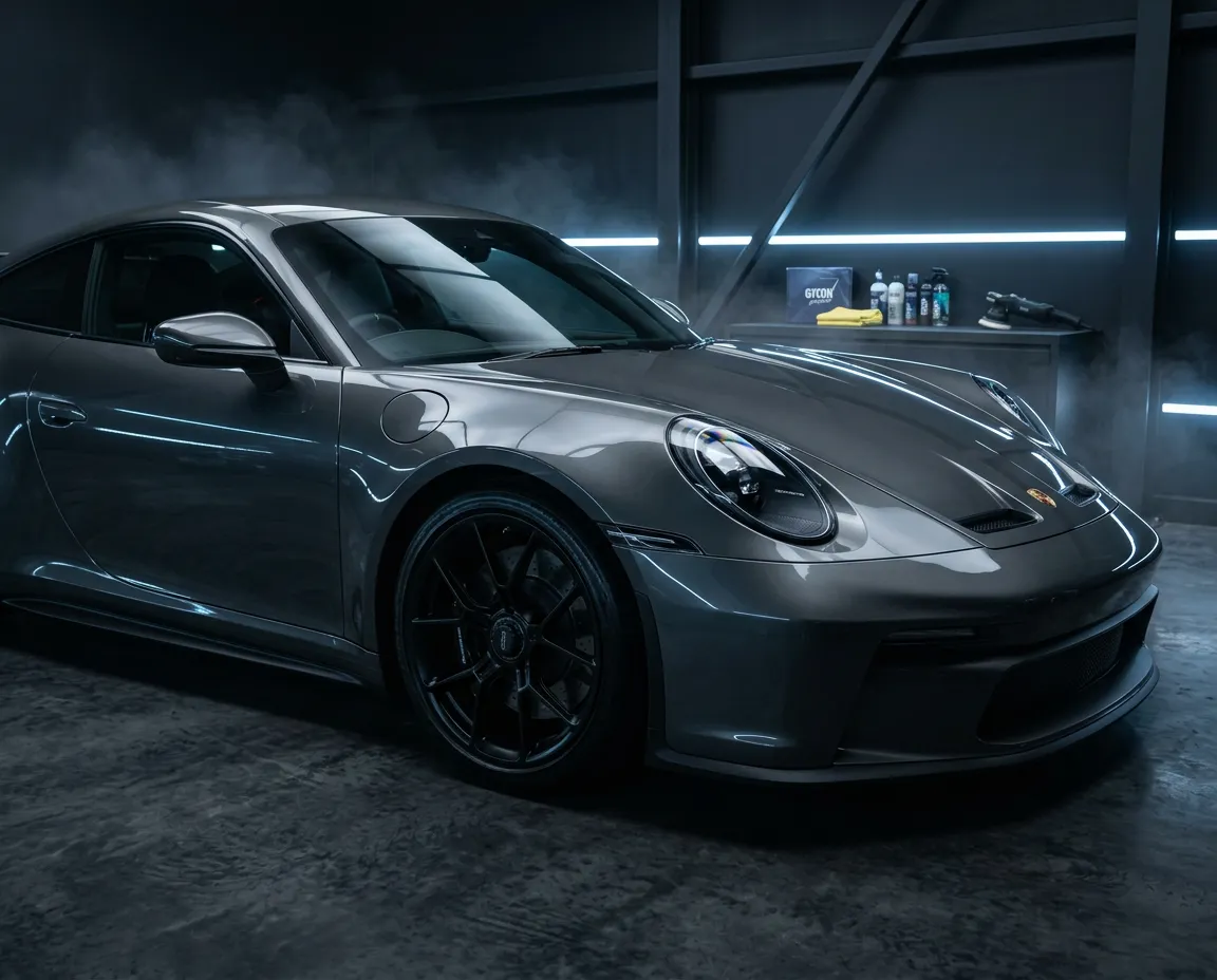 Exovance high-precision automotive detailing and ceramic coating environment