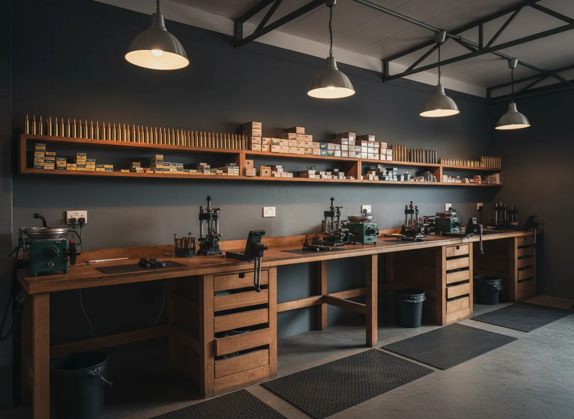 AST Ballistics workshop and equipment