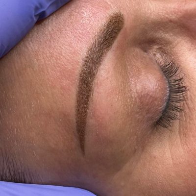 Permanent Makeup Procedure In Progress
