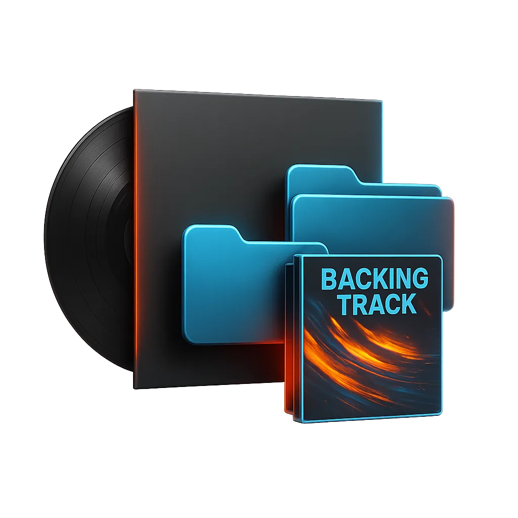 Pack de Backing Tracks Bundle Mockup