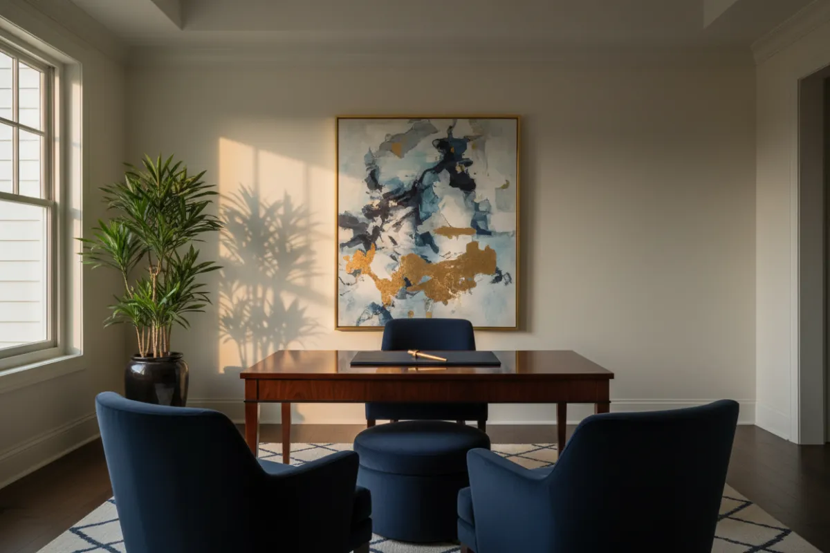 Professional and serene office setting for probate consultation