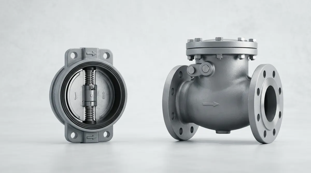 Dual Plate and Swing Check Valves