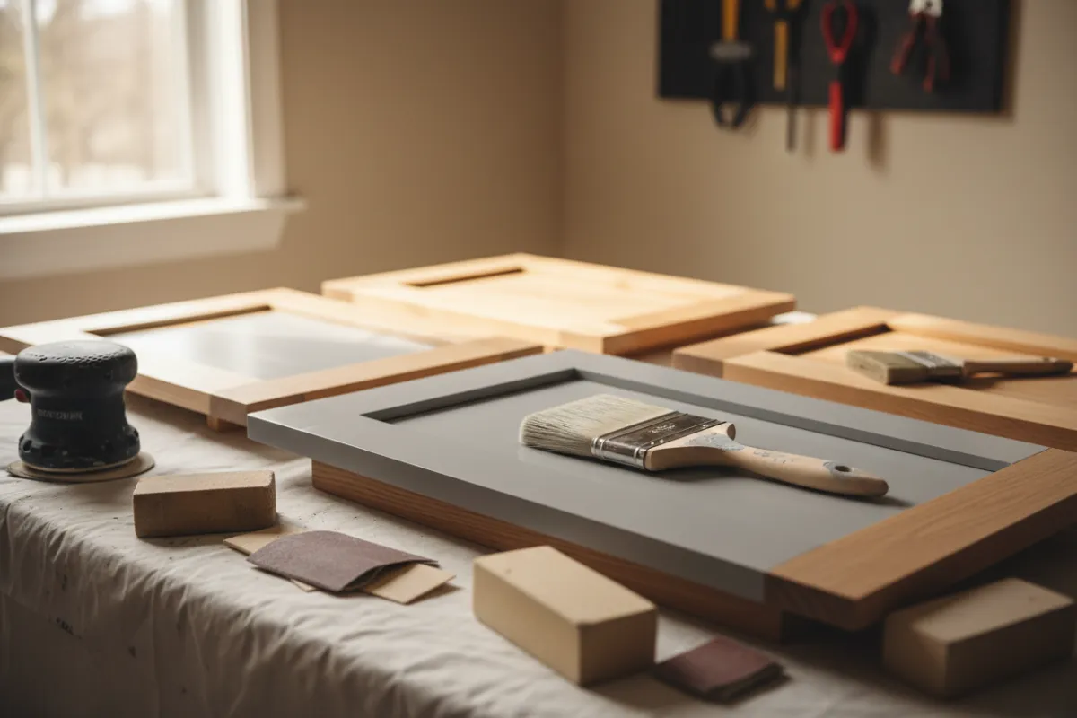 Cabinet refinishing