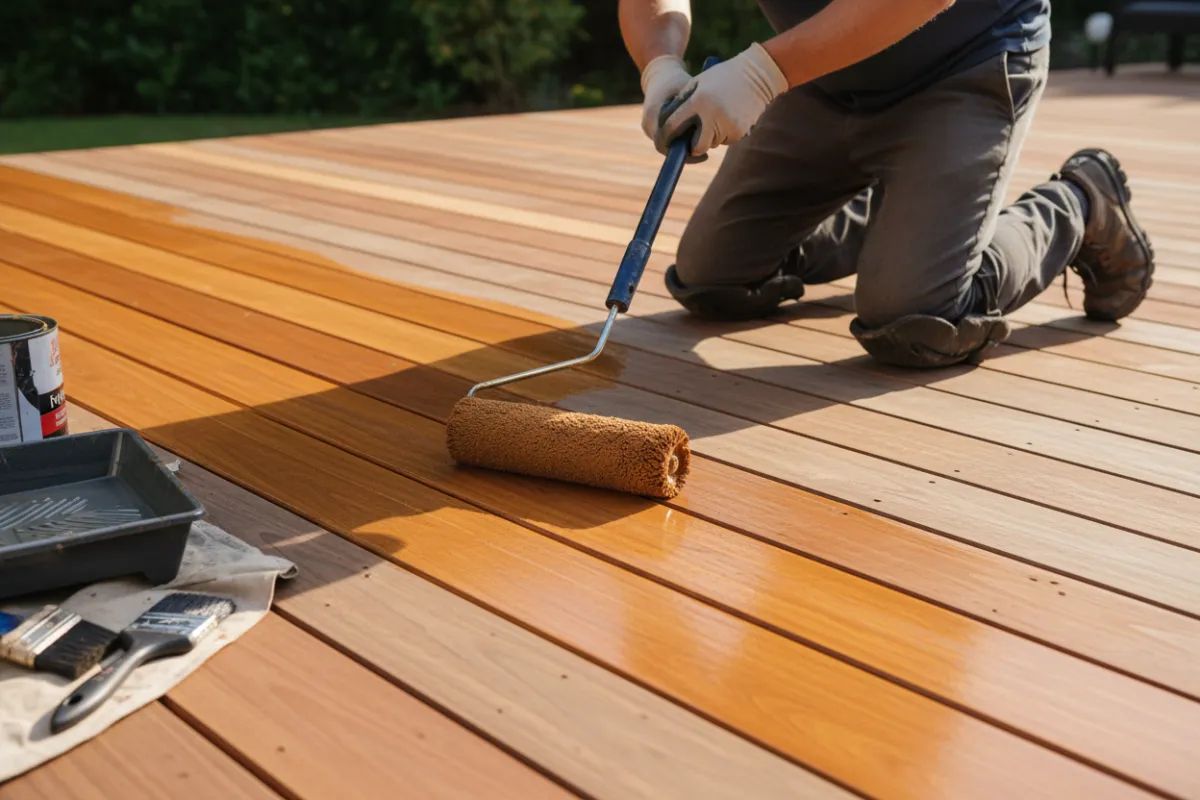 Deck finishing