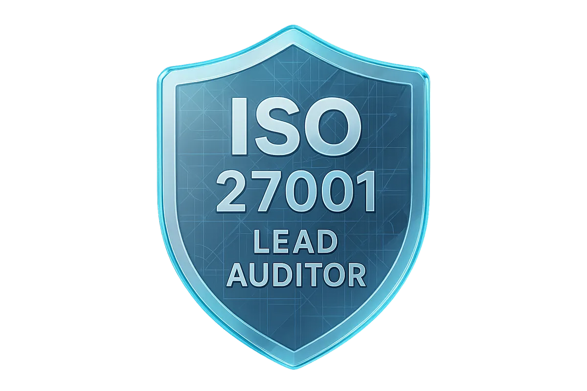 ISO 27001 Information Security Management Lead Auditor Badge