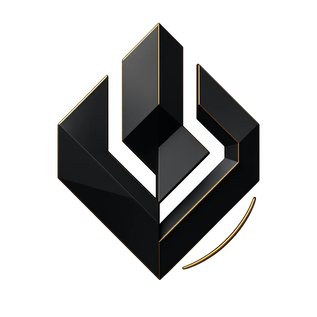 Stylized architectural brand emblem representing the Leadership Alignment Architecture