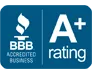 Better Business Bureau accreditation badge