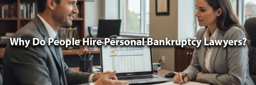 Why Hire a Personal Bankruptcy Lawyer | Gaudiosi Law