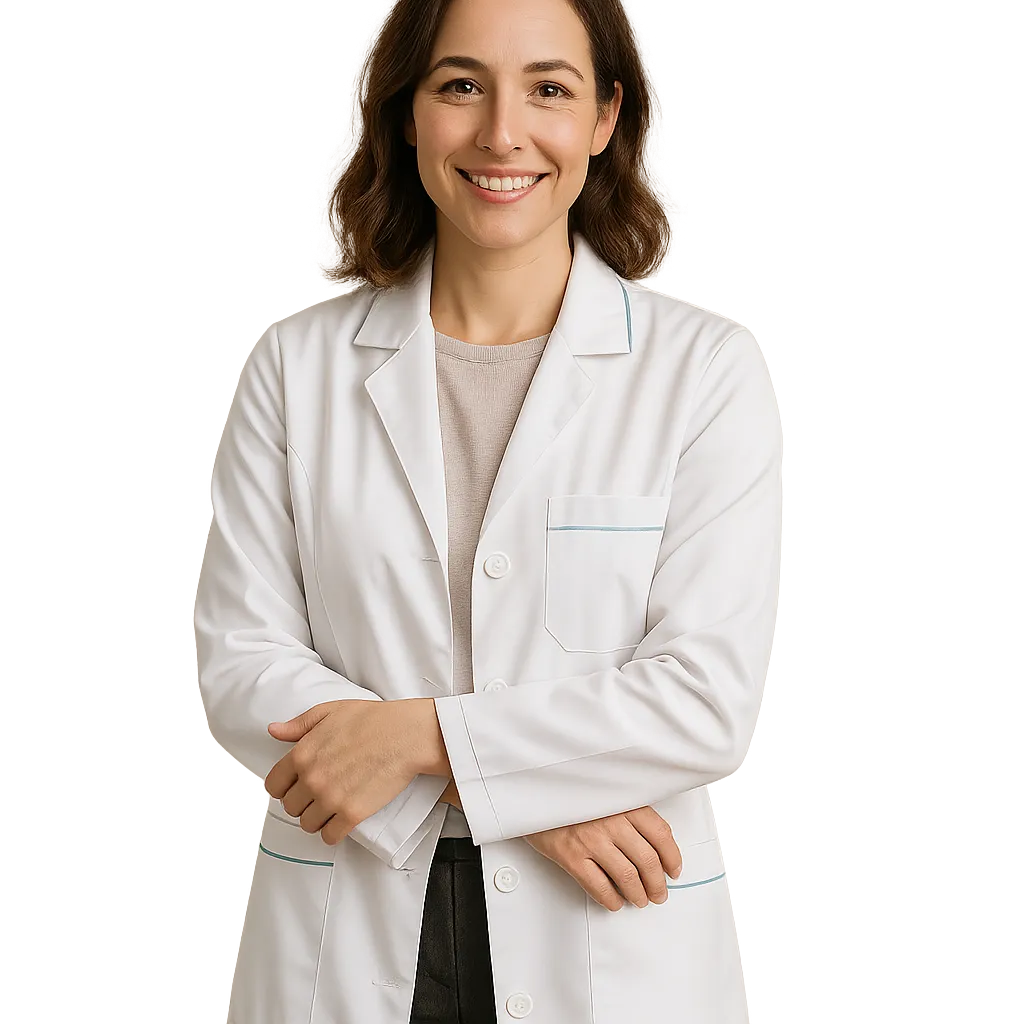 Profesional en clínica, experta en nutrición metabólica