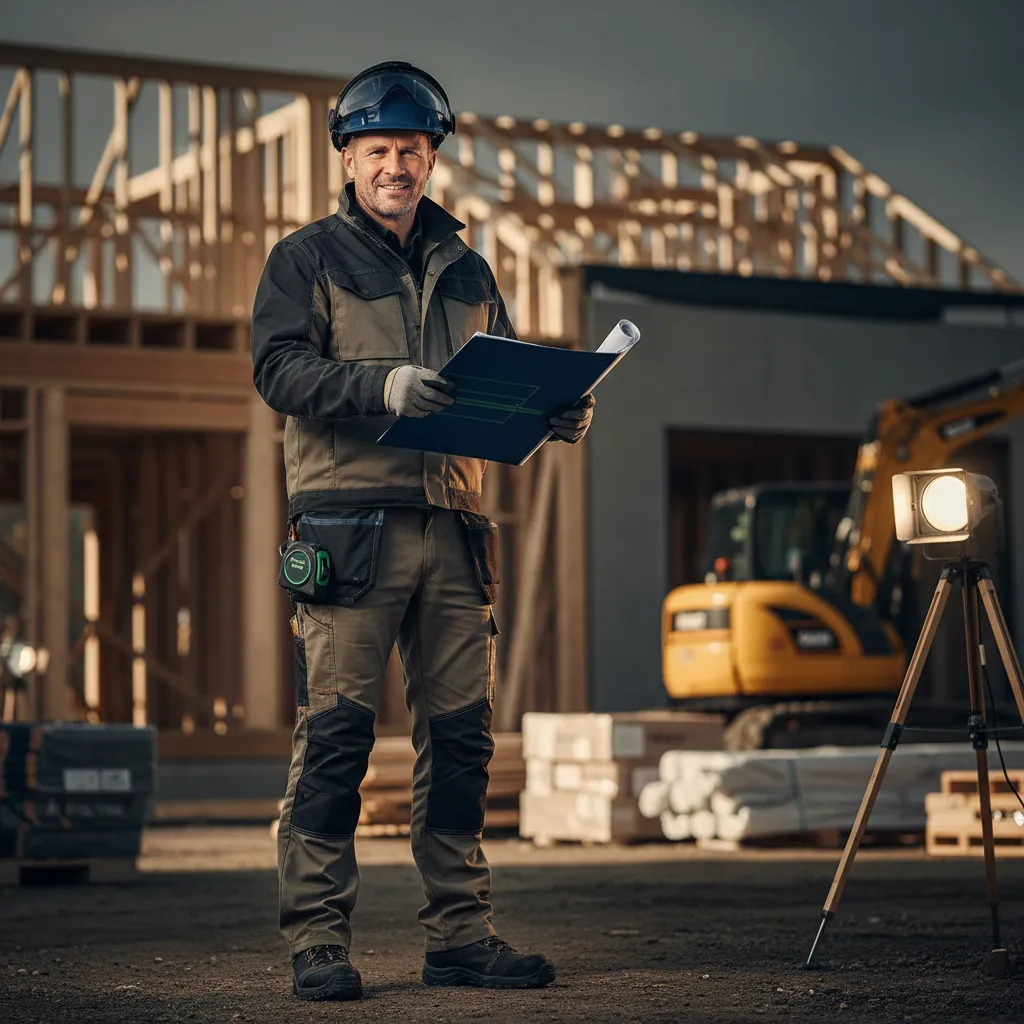 Tradesperson on site