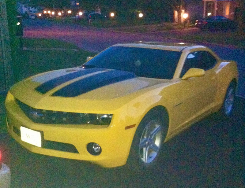 Yellow Camaro
