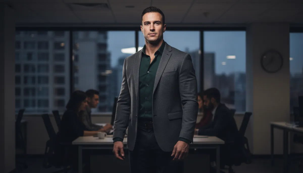 Josh before and after results with HupsFit