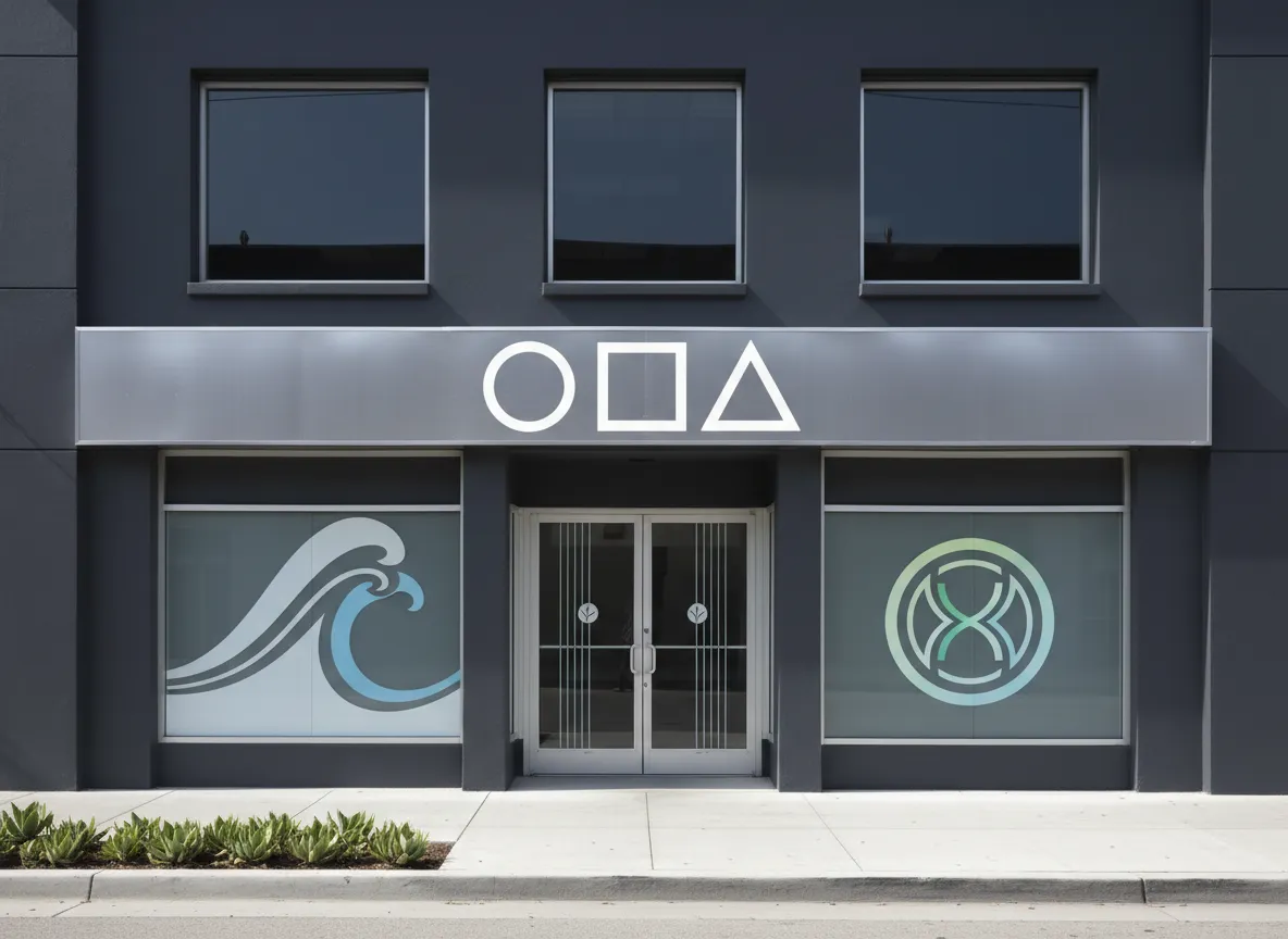 Storefront signage and window graphics