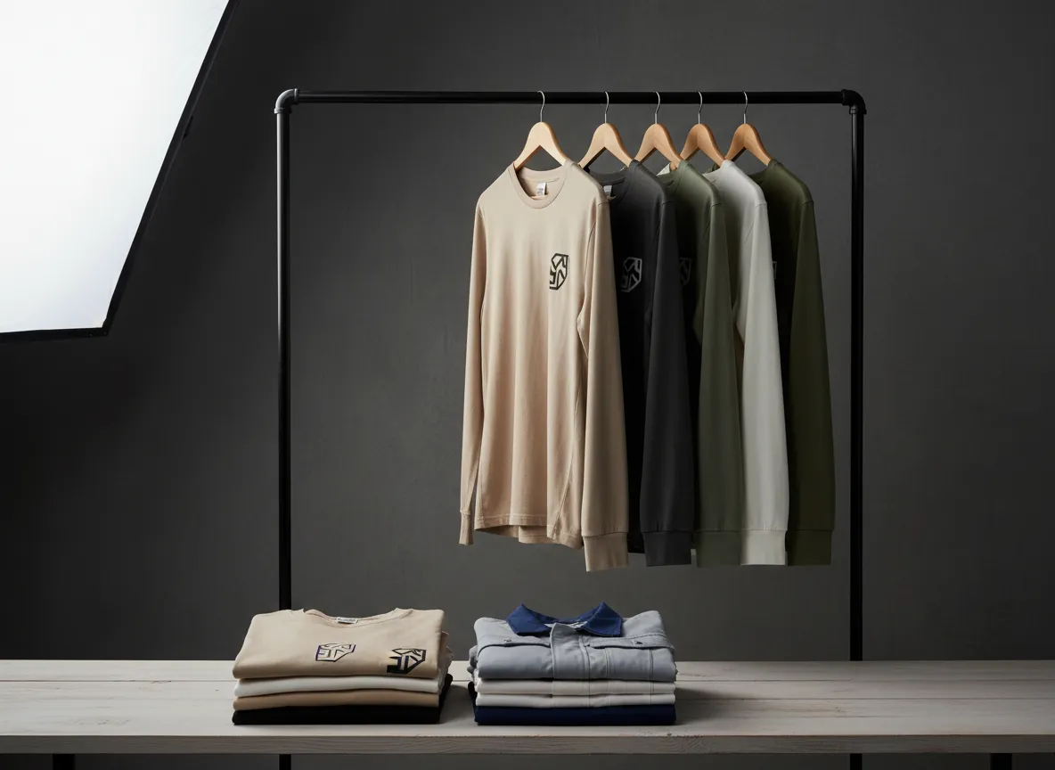 Printed apparel such as t-shirts and hoodies