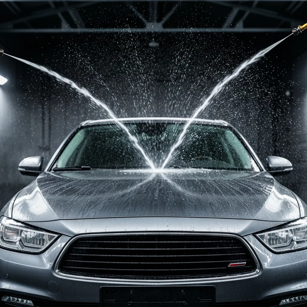 Vehicle exterior chemical decontamination process