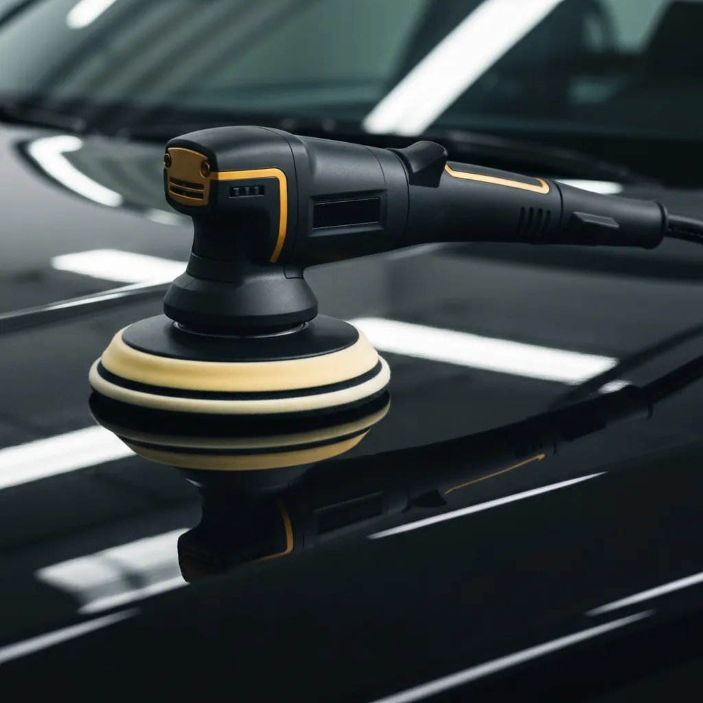 Multi-stage paint correction polishing process