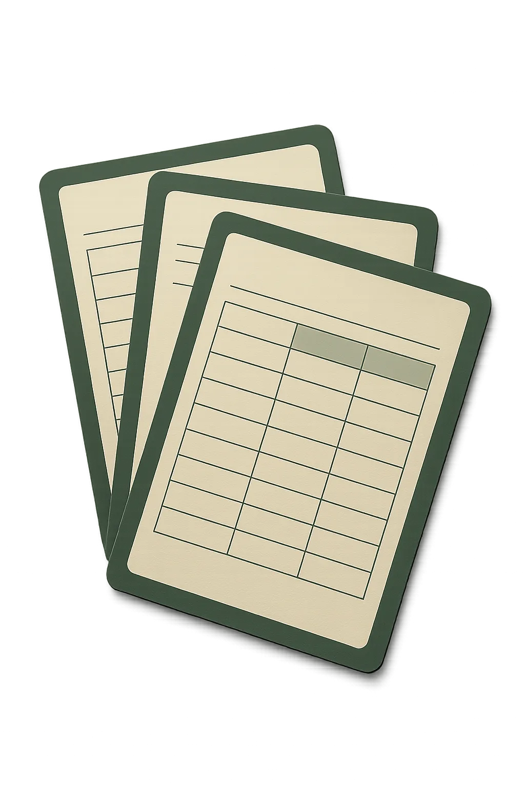 Decision Matrix Preview - The Family Decision Guide 2026 Edition Stacked Document Mockup