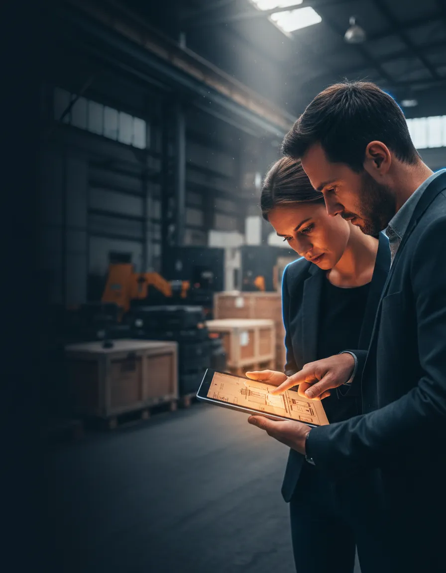 LeadLayUp founders in working environment