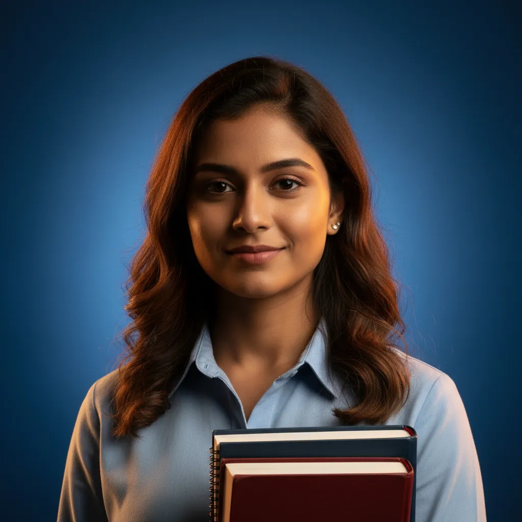 Student portrait - Meera, BCom Student