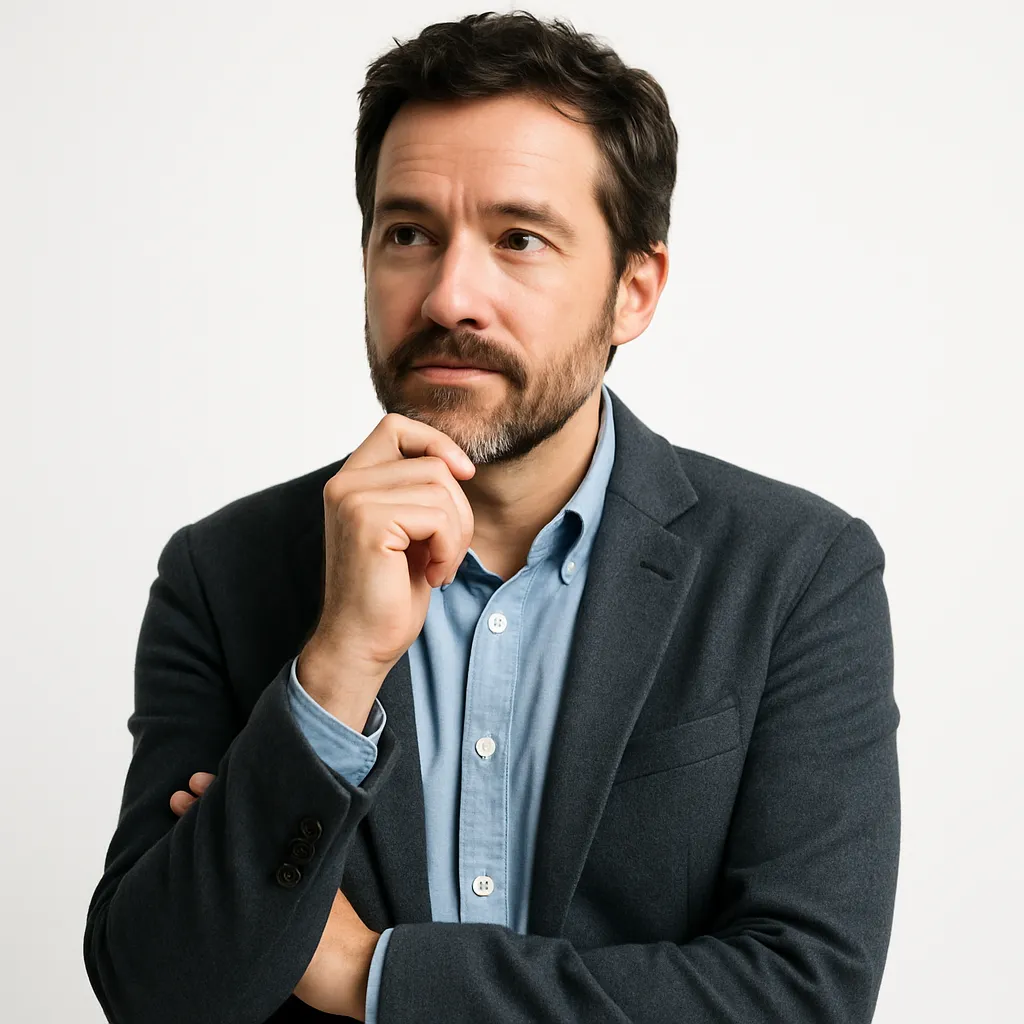 Portrait of Carlos R., Founder