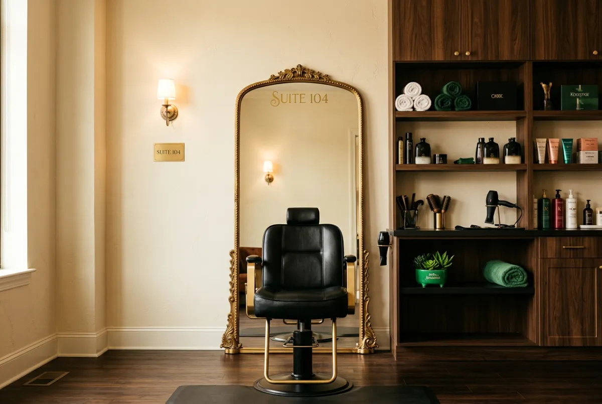 Suite 104 - Professional Salon & Beauty Suite in Vicksburg MS