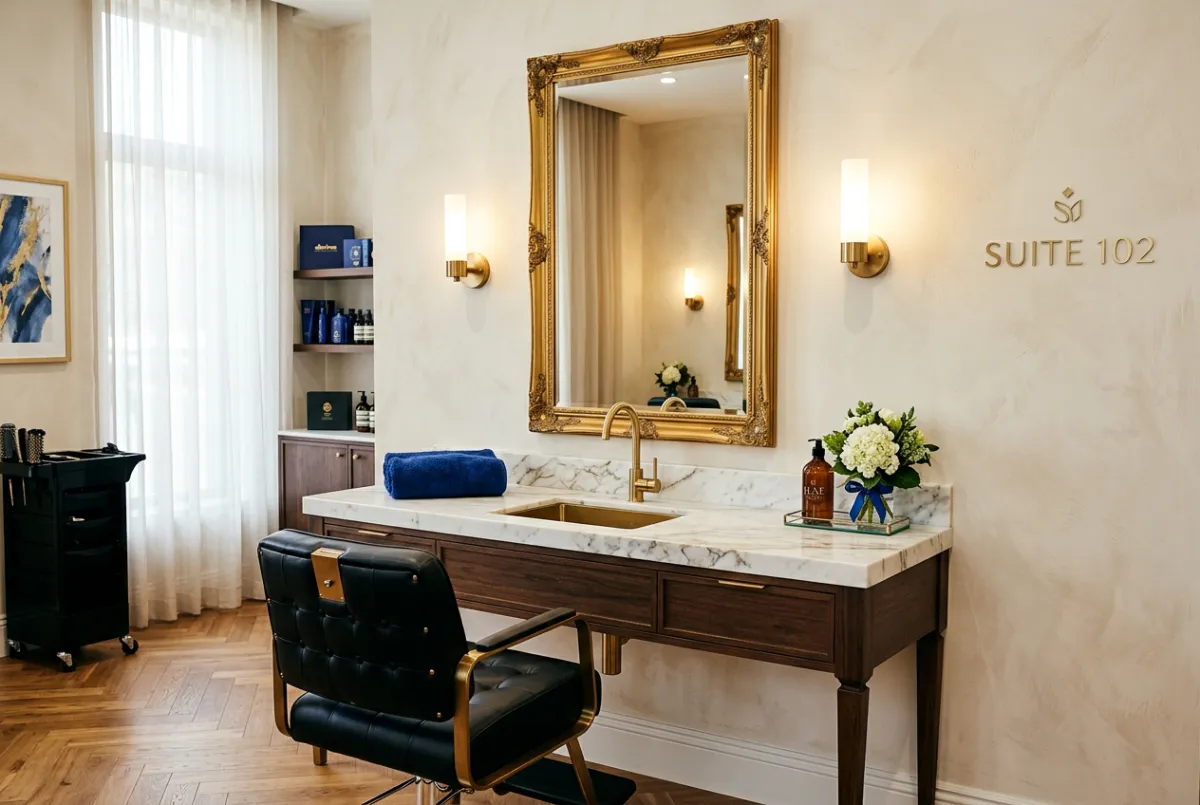 Suite 102 - Professional Salon & Beauty Suite in Vicksburg MS