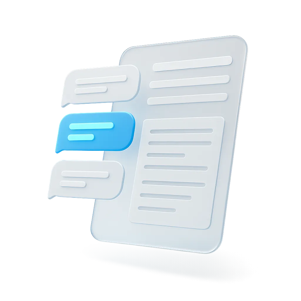 Clausely AI Chat Interface Mockup