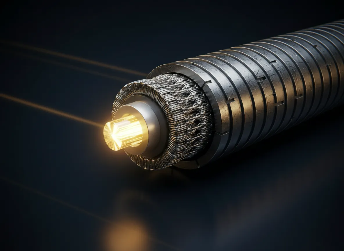 nanoEBP Technology armored fiber optic cable