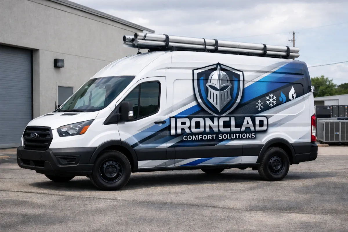 Ironclad Comfort Solutions Service Van