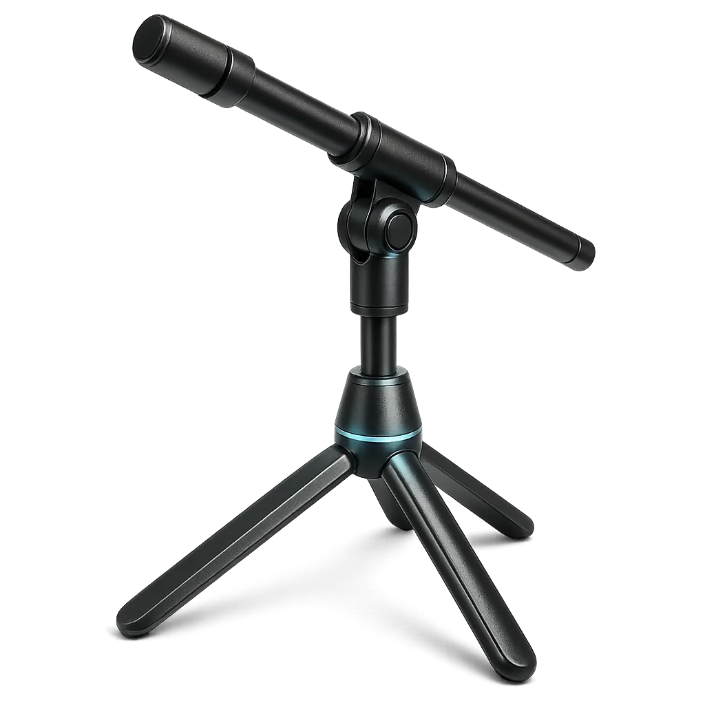 Freisteller des eleganten Mikroständer Studio-Gadgets