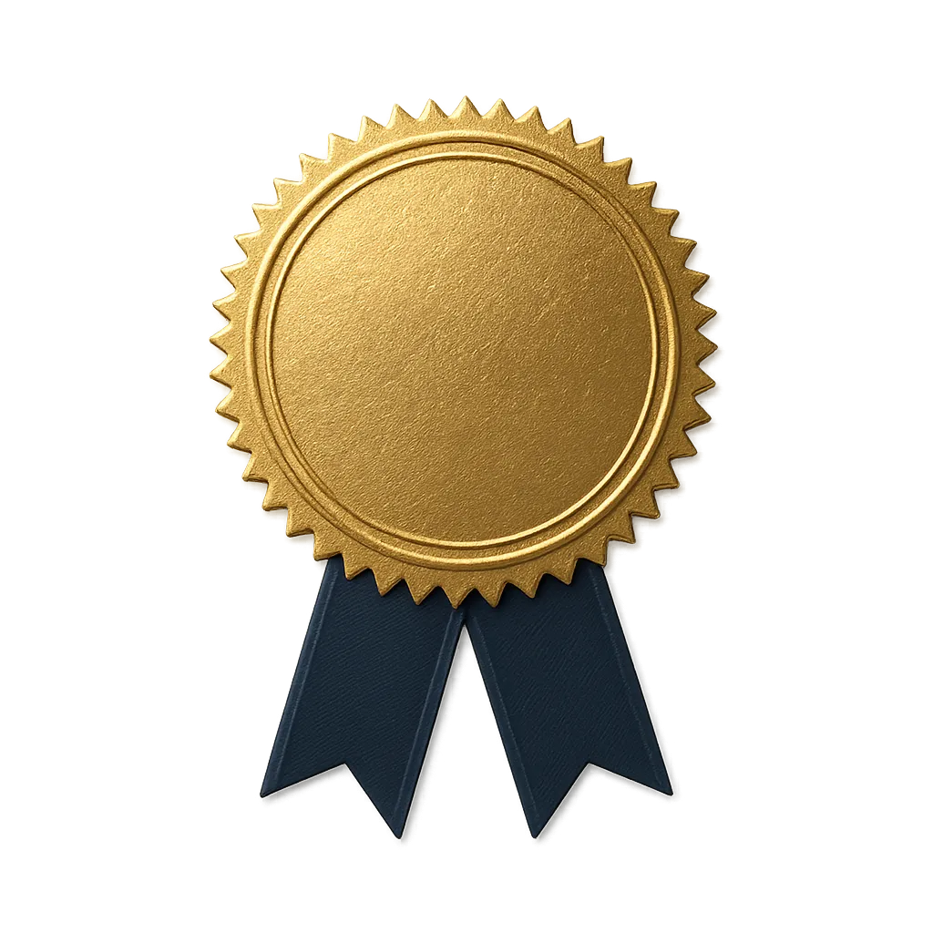 Gold Seal of Excellence
