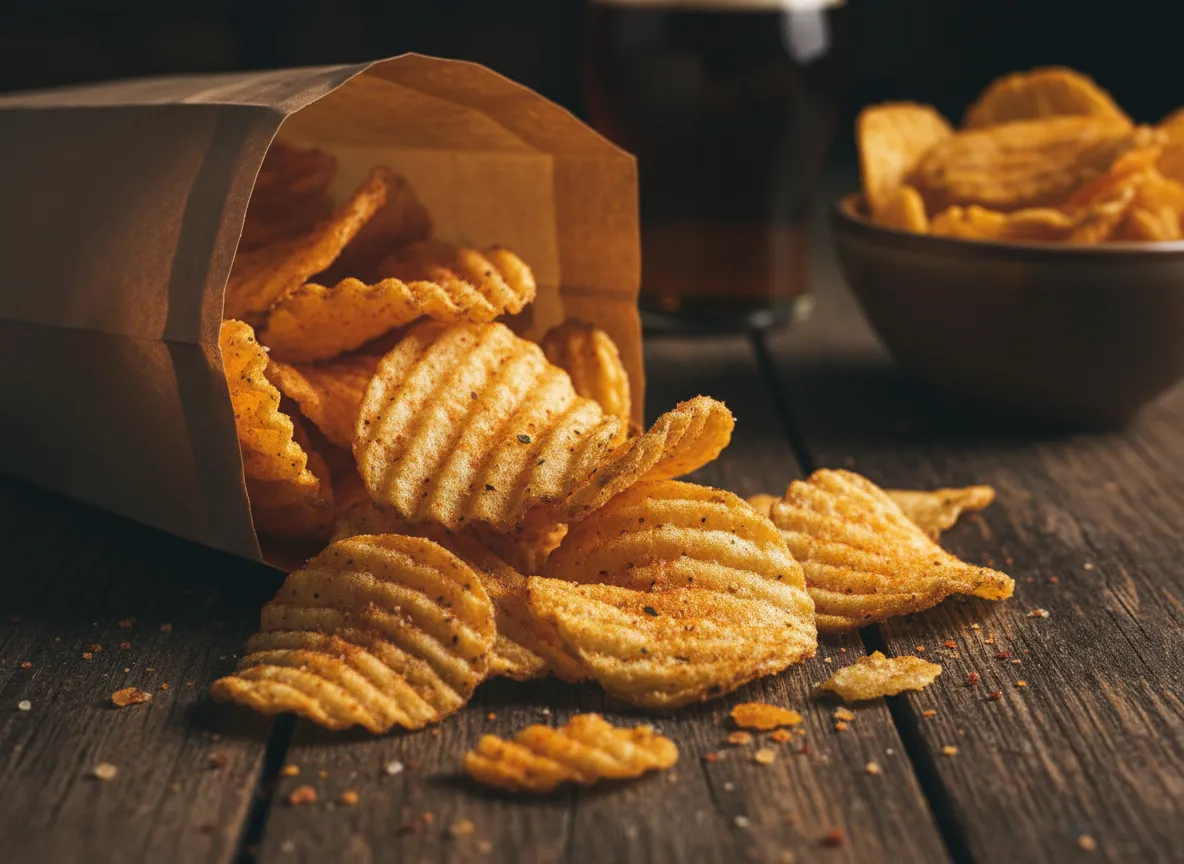 Jail Breaker potato chips display