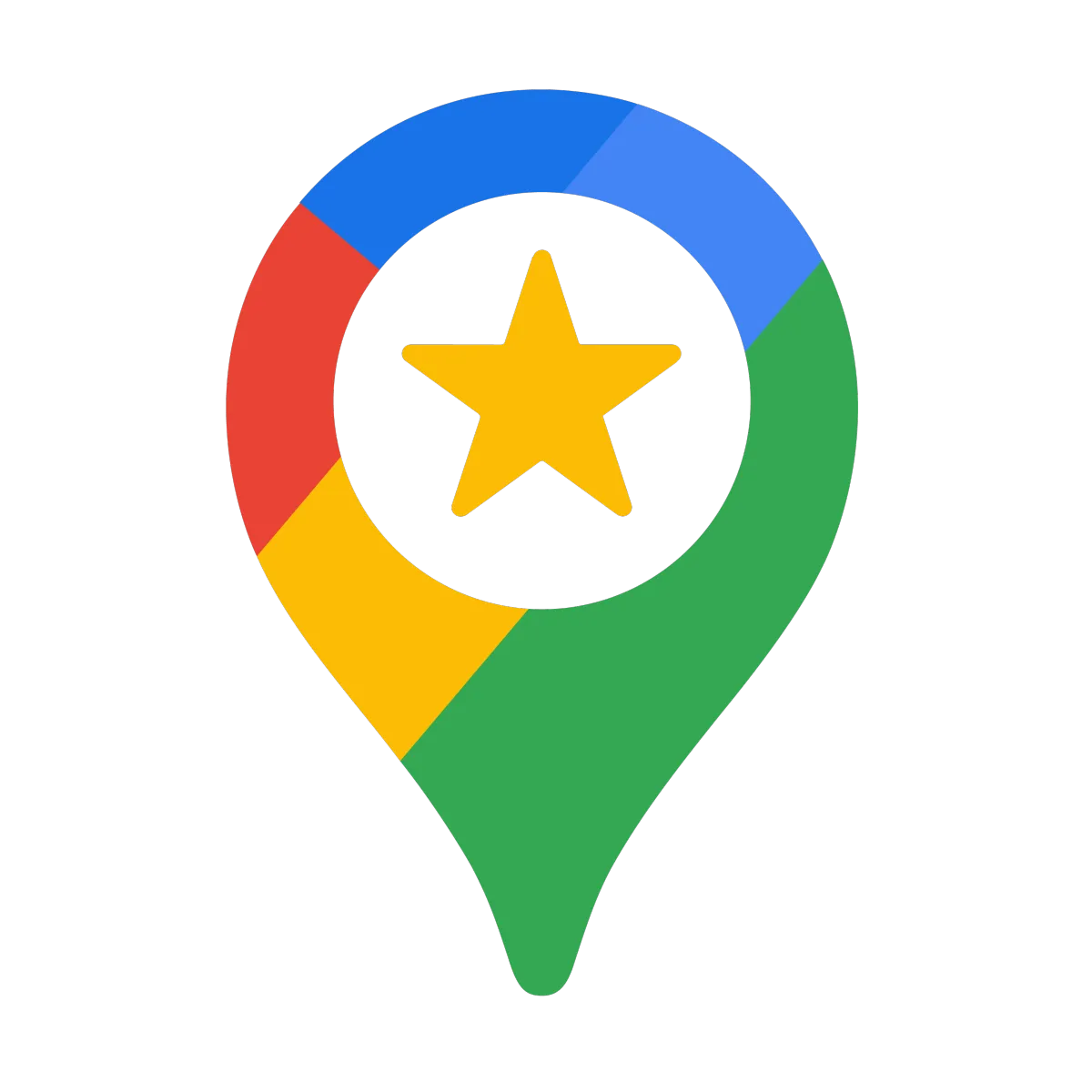 Location Pin Star Icon