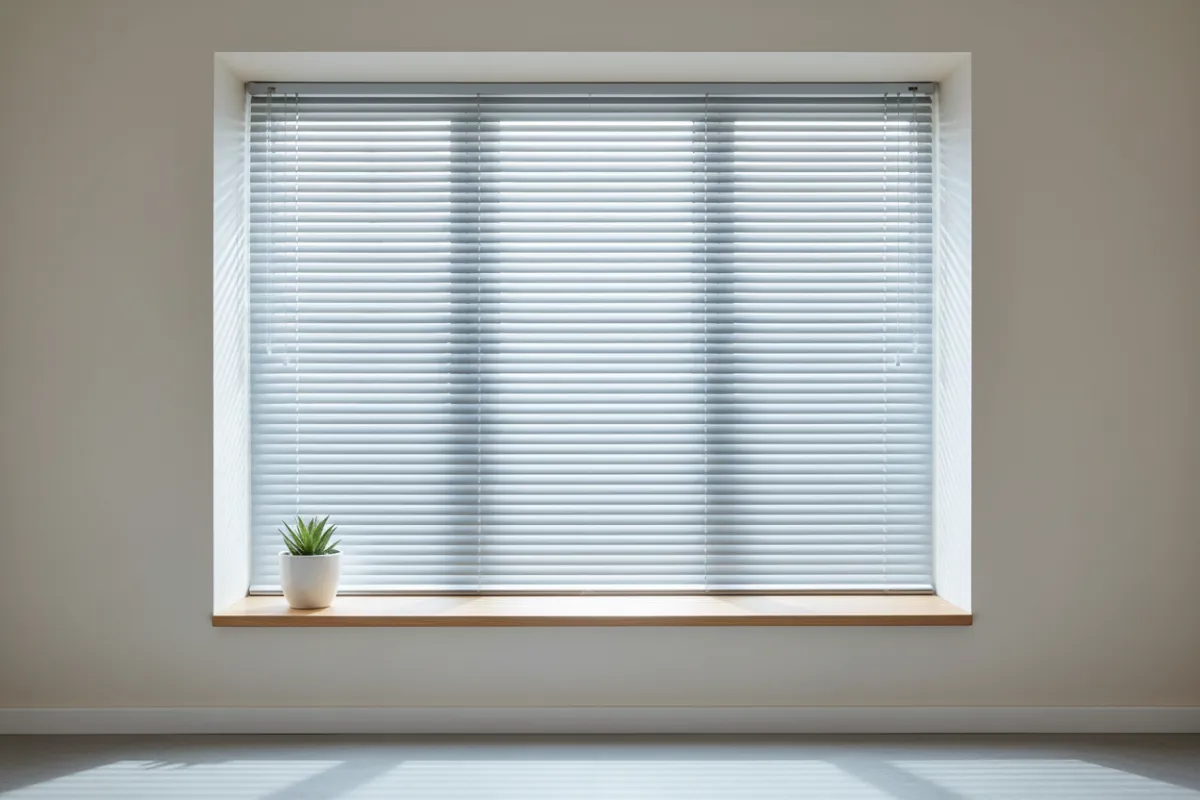 Aluminum blinds for offices and institutional interiors