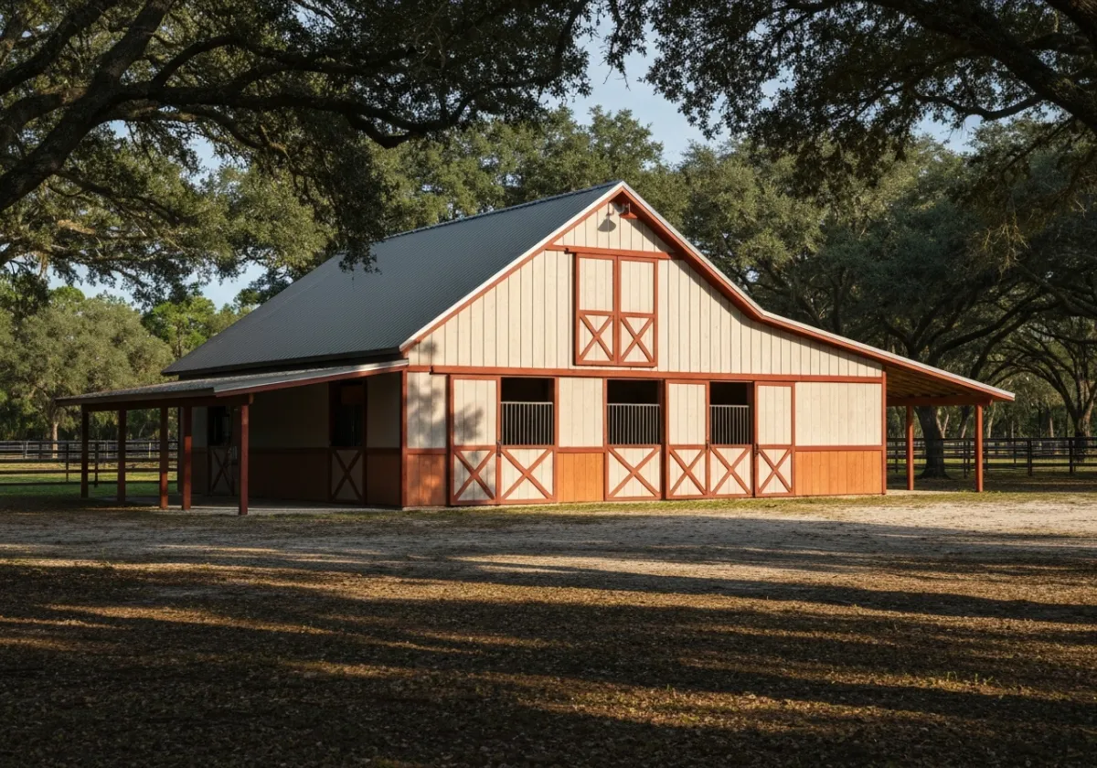 Horse Property Barn