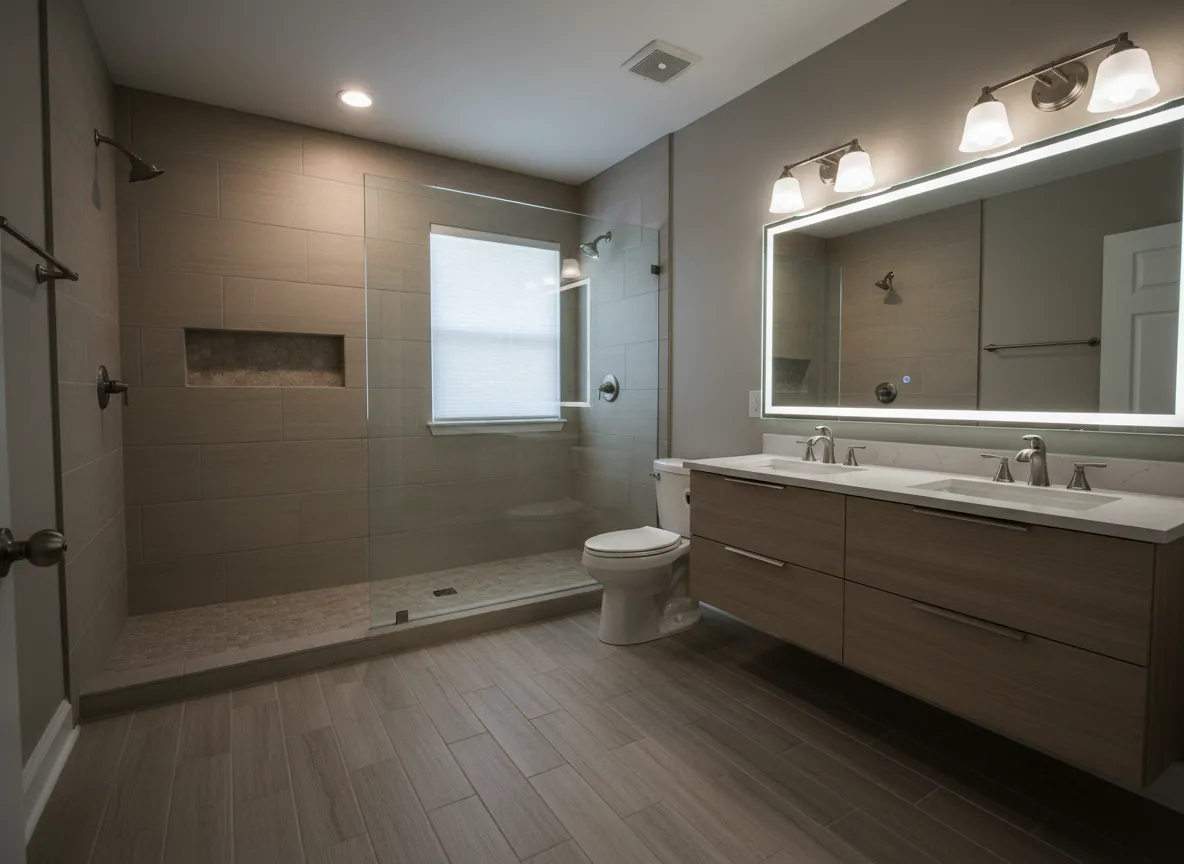 North Central Florida bathroom remodeling project by LK Homes