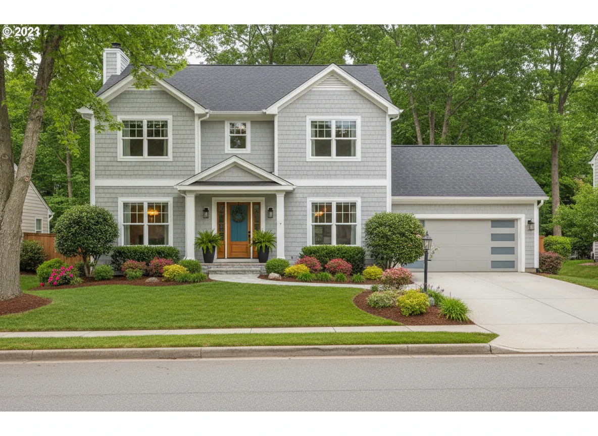 Two-story family home managed by Adashi for Section 8 residents