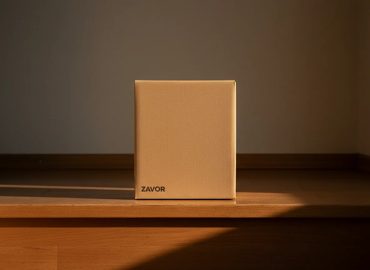 Zavor pack being delivered frozen in minimal packaging