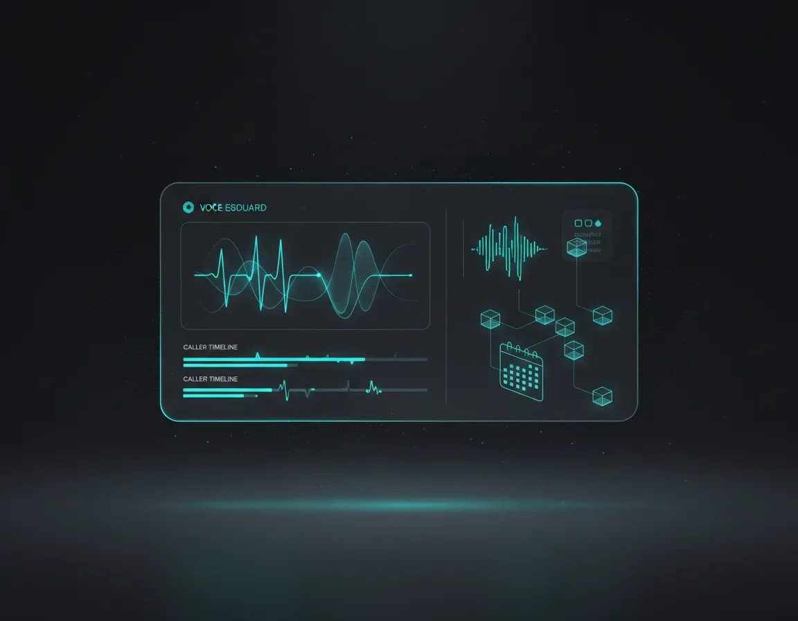 AI Voice Agent Dashboard Dark UI