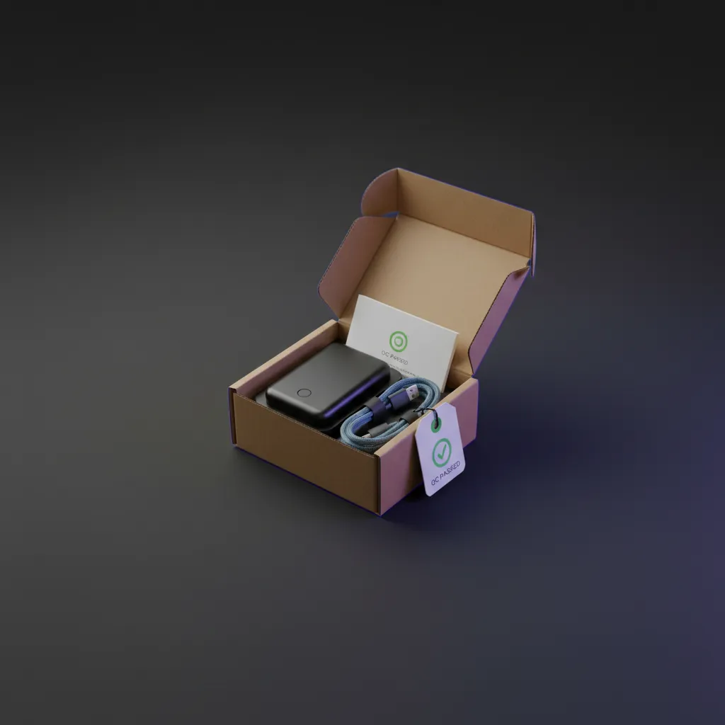 Quality checked open box