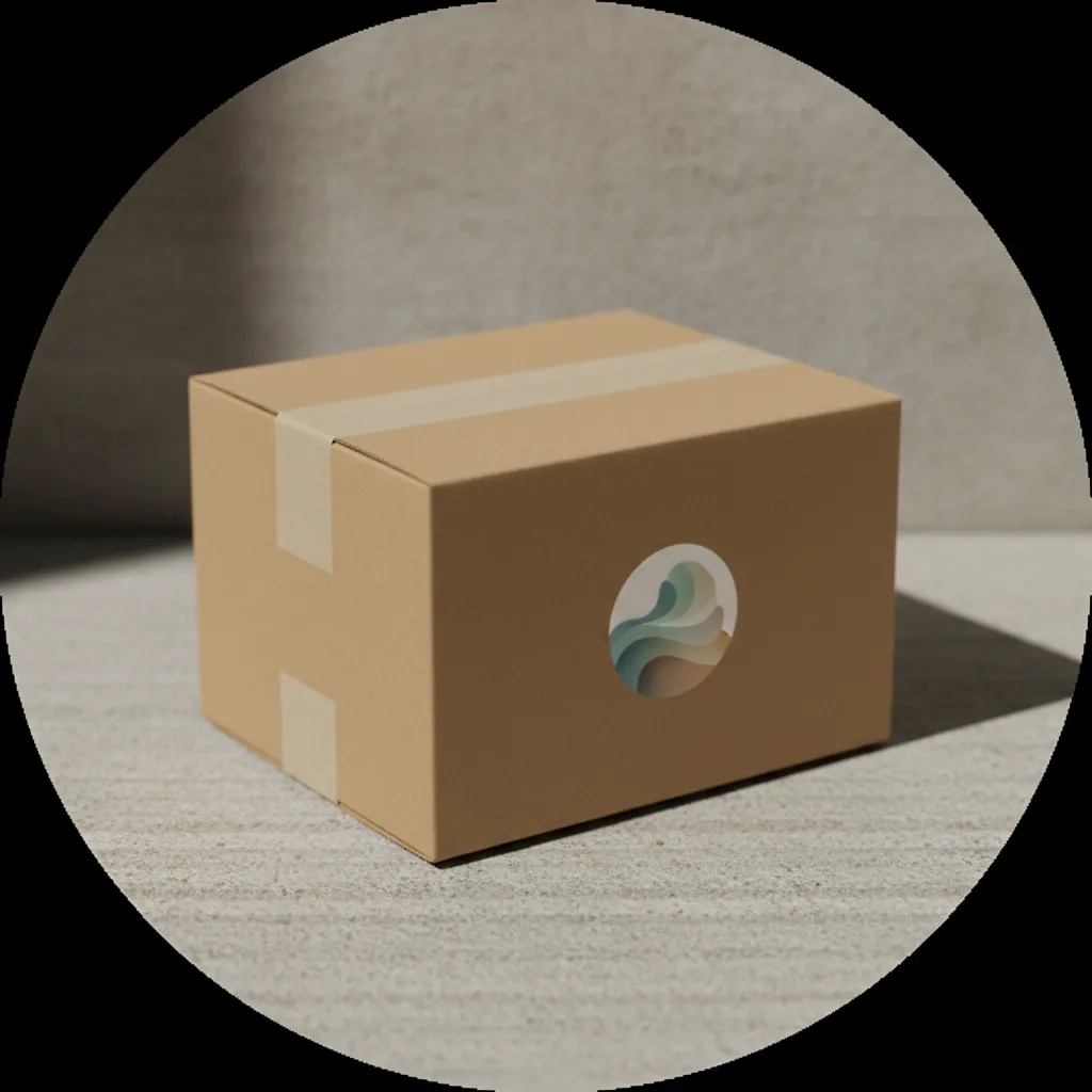 Delivered box package