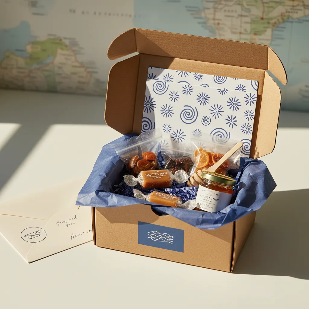 Postcard marketing box and customized mailers