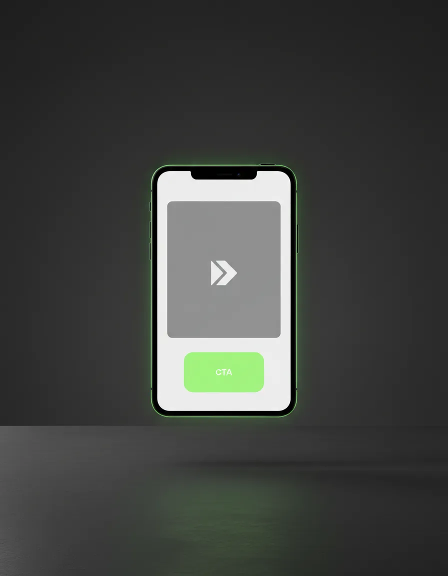 Clean digital interface representing simple and transparent web design processes
