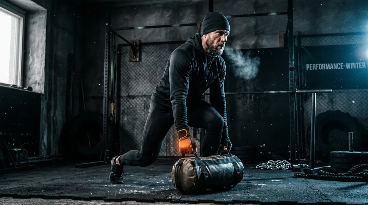 Athlete training for snow mountain conditioning
