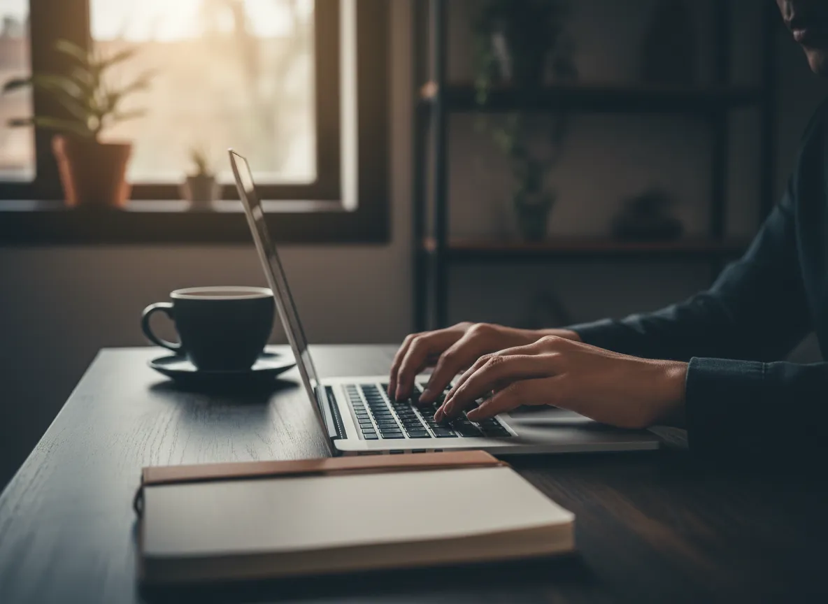 Hands on keyboard (consultation thumbnail)