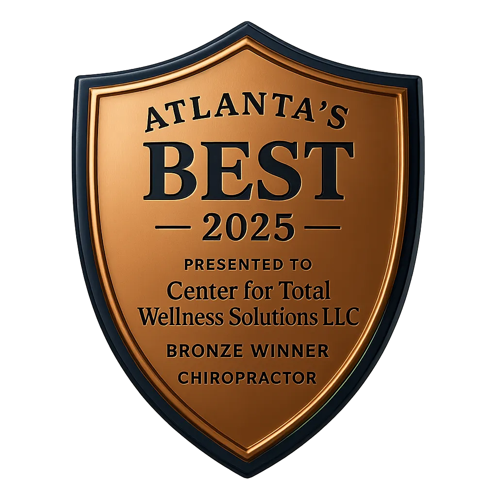 Atlanta's BEST 2025 Bronze Winner Shield - Chiropractor