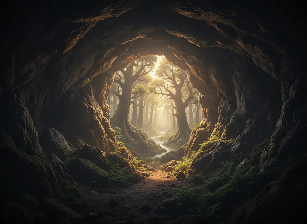 Hidden caves exploration
